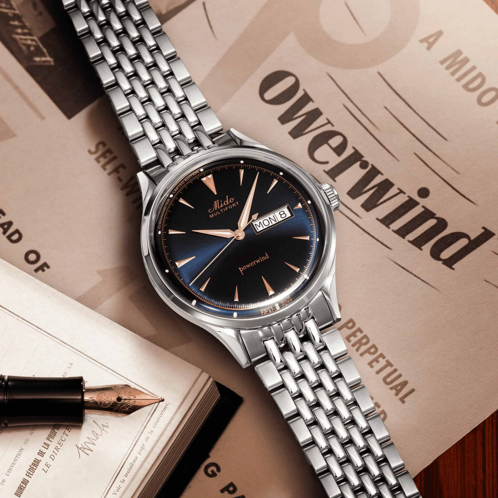 New In The Store--Mido Multifort Powerwind Limited Edition