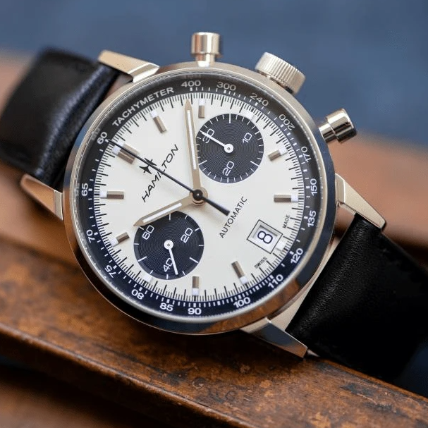 New In the Store—Hamilton Intra-Matic Panada Chronograph H38416711