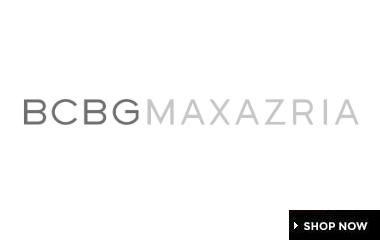 BCBGMaxAzria logo shop now
