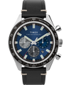 Timex Waterbury Traditional Chronograph 41mm Blue Dial Men's Watch TW2Y18600