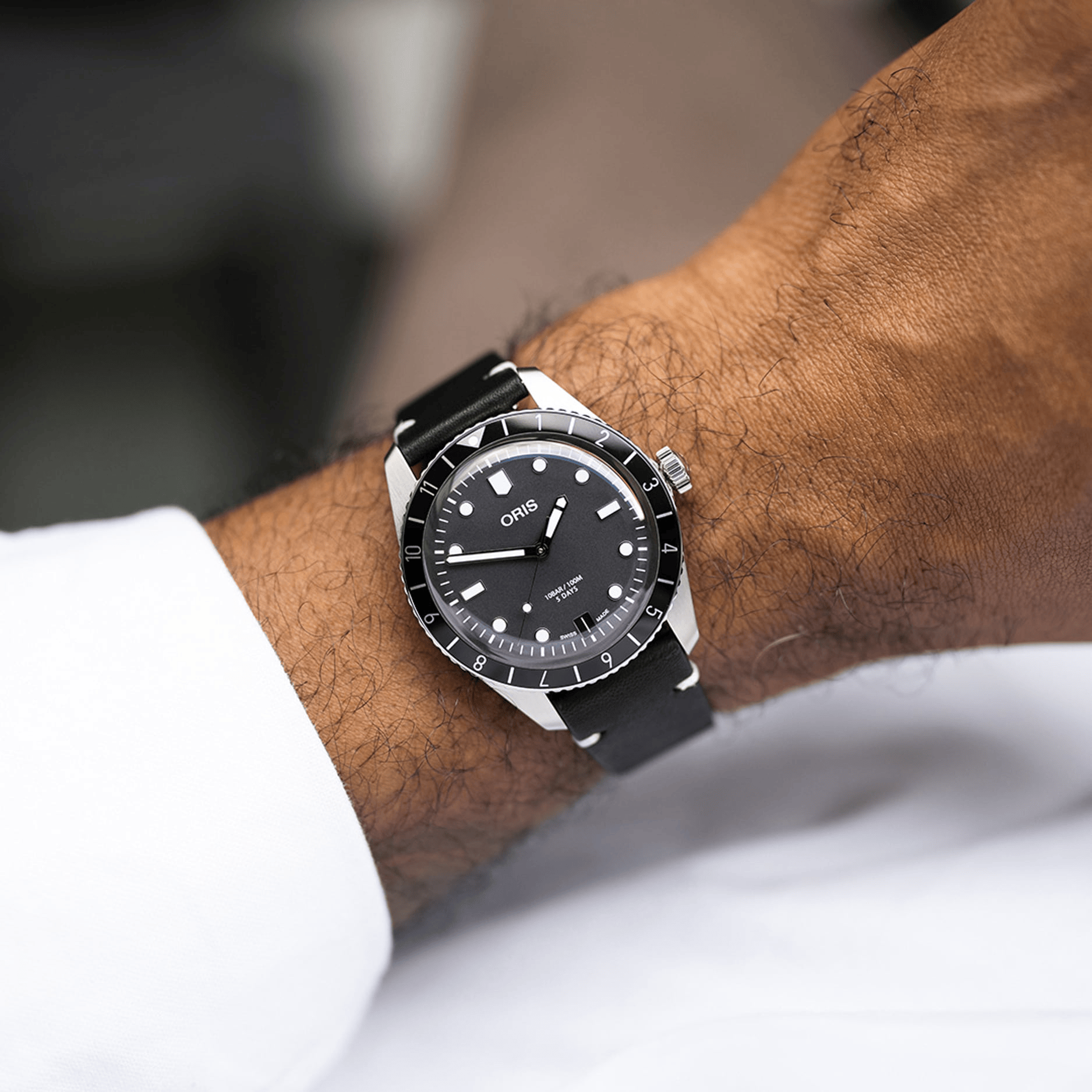 Oris Divers Sixty‑Five 12H Calibre 400 40mm Black Dial Men's Watch 01 400 7772 4054-07 5 20 82