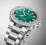 Oris Aquis Oris X Bracenet 43.5mm Green Dial Men's Watch 01 733 7730 4137-07 8 24 05PEB