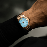 Oris Divers Sixty‑Five 'Cotton Candy' 38mm Blue Dial Men's Watch 01 733 7771 3155-07 8 19 15