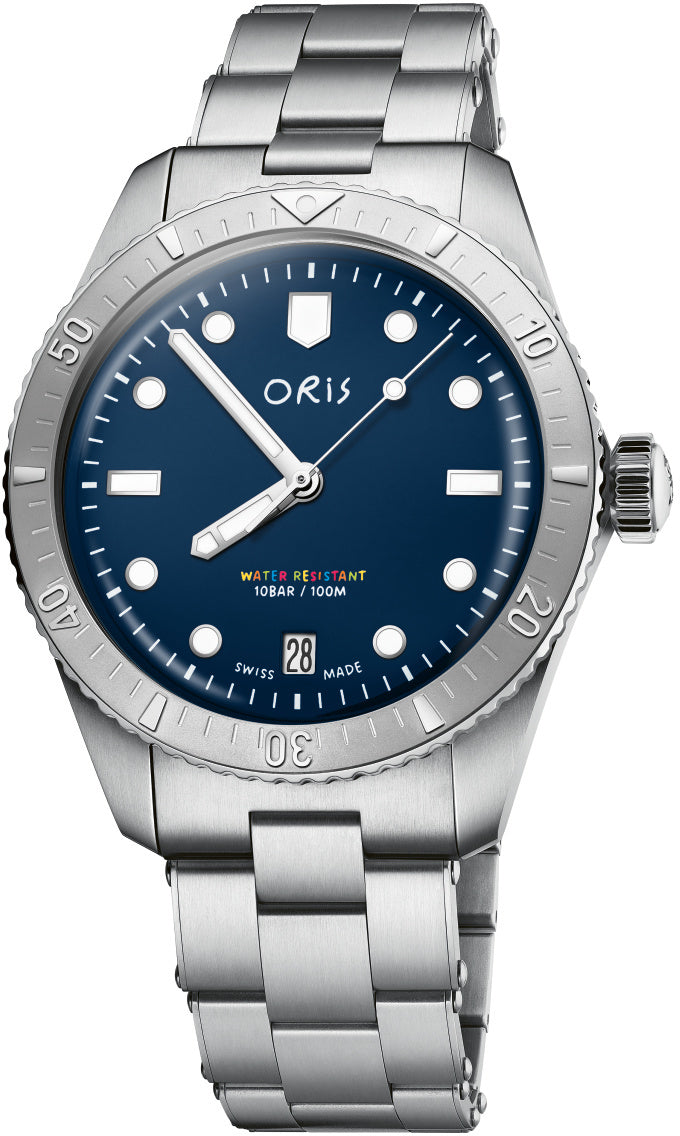 Oris Diver LFP Limited Edition 38mm Men's Watch 01 733 7771 4085-Set