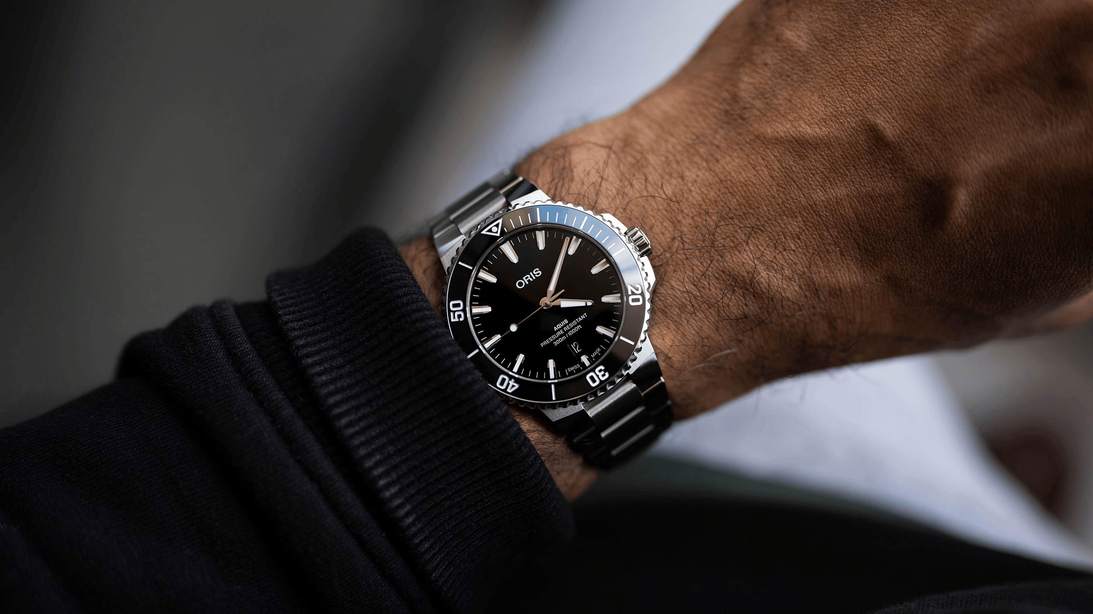 Oris Aquis Date 41.50mm Black Dial Men's Watch 01 733 7787 4154-07 8 22 04PEB
