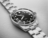 Oris Divers Date 39mm Black Dial Men's Watch 01 733 7795 4054-Set