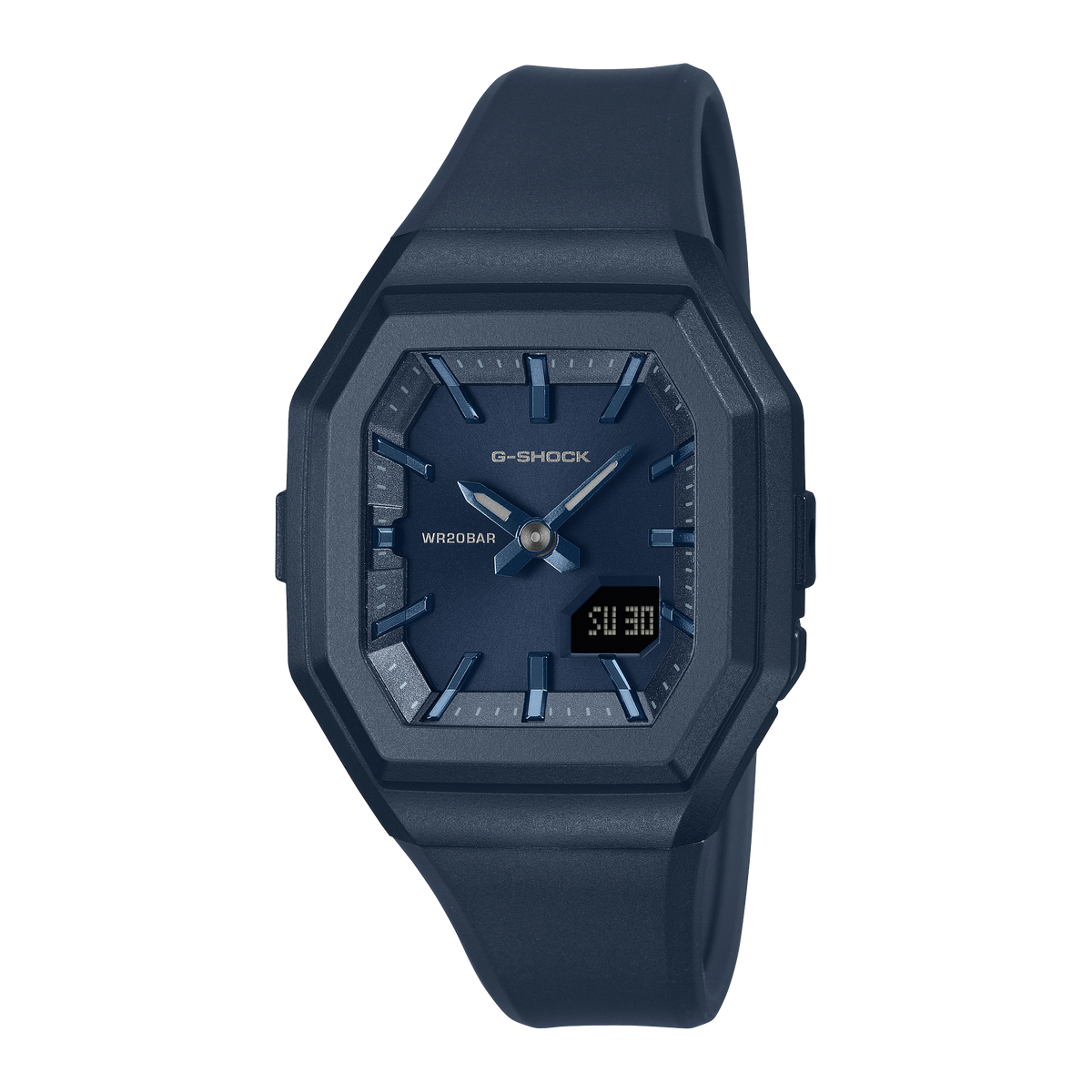 G-Shock S Series Analog-Digital 35.7mm Blue Dial Women's Watch GMAS160-2B