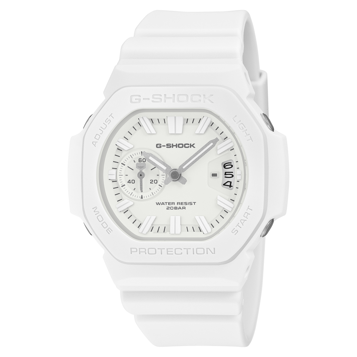 G-Shock Analog 2500 44.5mm White Dial Men's Watch GAC2500-7A