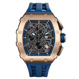 Tsar Bomba Elemental 43mm Blue Dial Men's Watch TB8204Q-41