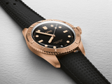 Oris Divers Sixty-Five Date Bronze Black Strap Men's Watch 01 733 7771 3154-07 4 19 18BR