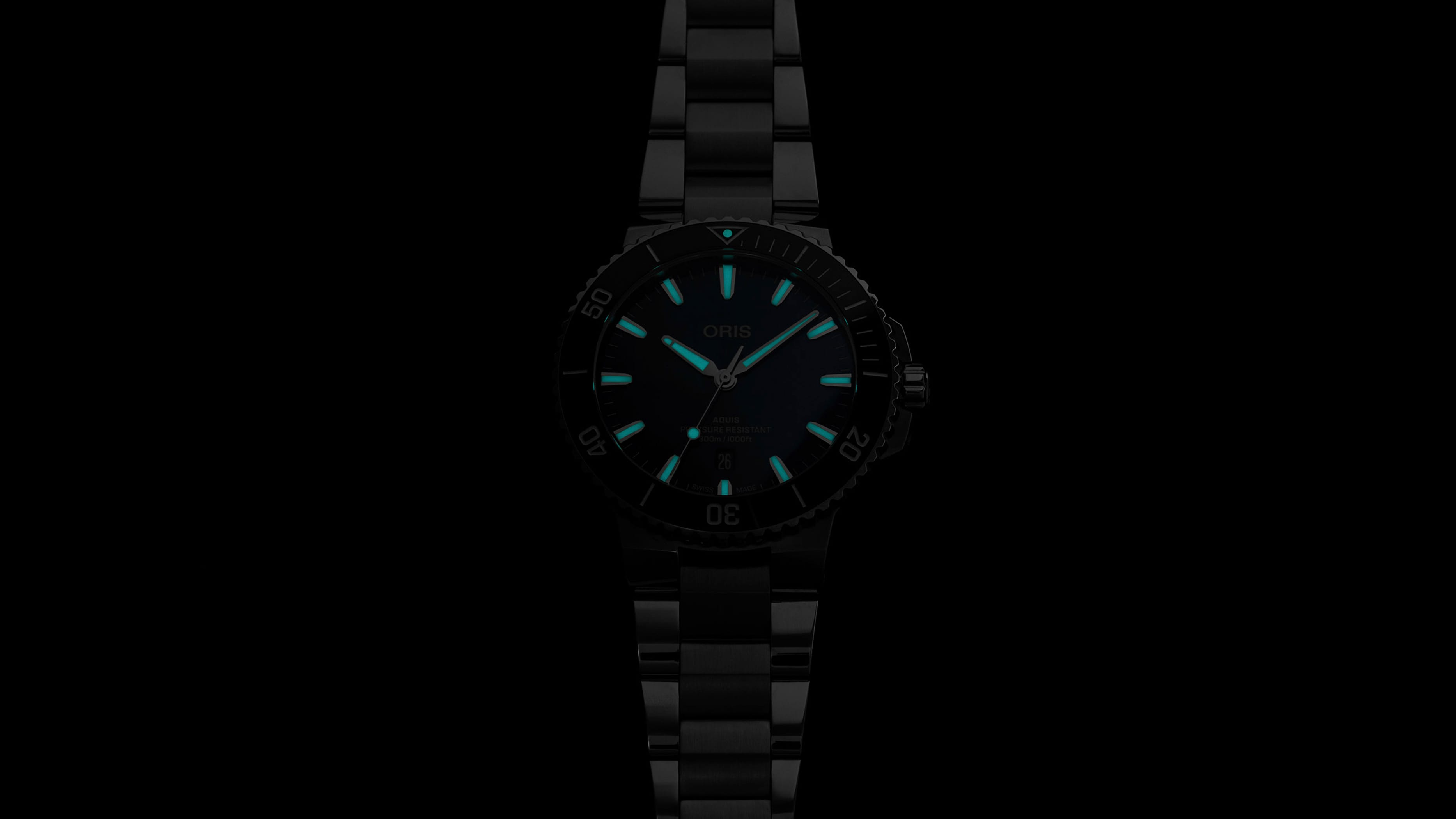 Oris Aquis Date 43.5mm Blue Dial Men's Watch 01 733 7789 4135-07 8 23 04PEB