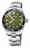 Oris Divers Date 39mm Green Dial Men's Watch 01 733 7795 4057-Set