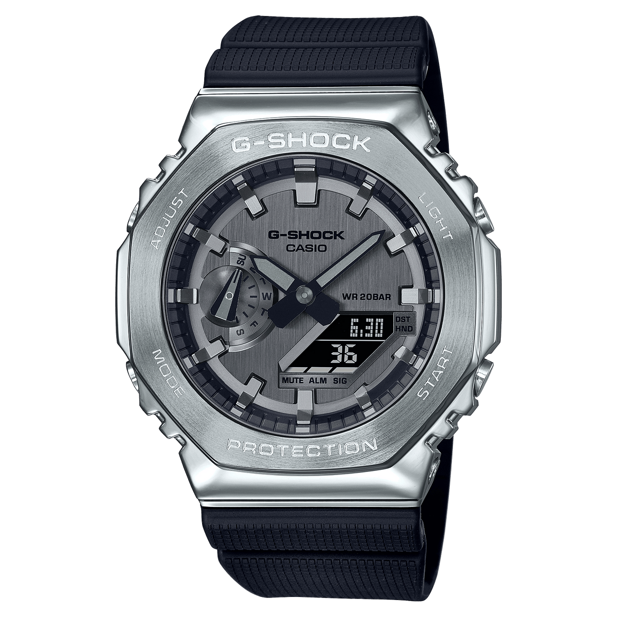 G-Shock G-Steel GM-2100 Star Wars: The Mandalorian & Grogu Limited Edition 44.4mm Black Dial Men's Watch GM2100-1ASW