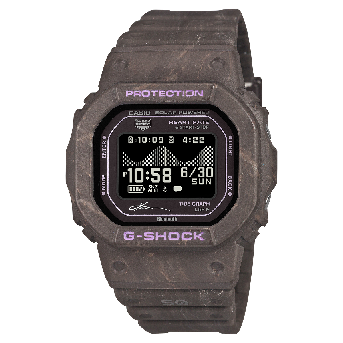 G-Shock G-LIDE Kanoa Igarashi 44.5mm Black Dial Men's Watch GBXH5600KI-5