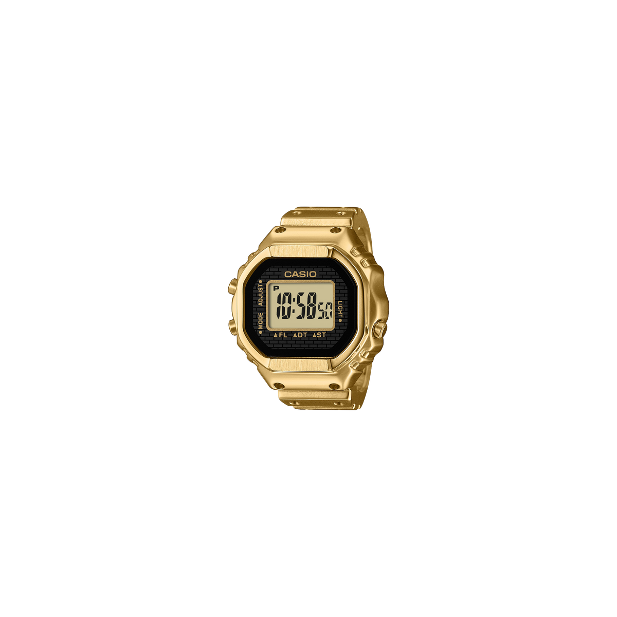 Casio Ring Watch 25mm Gold Dial Unisex Watch CRW001G-9