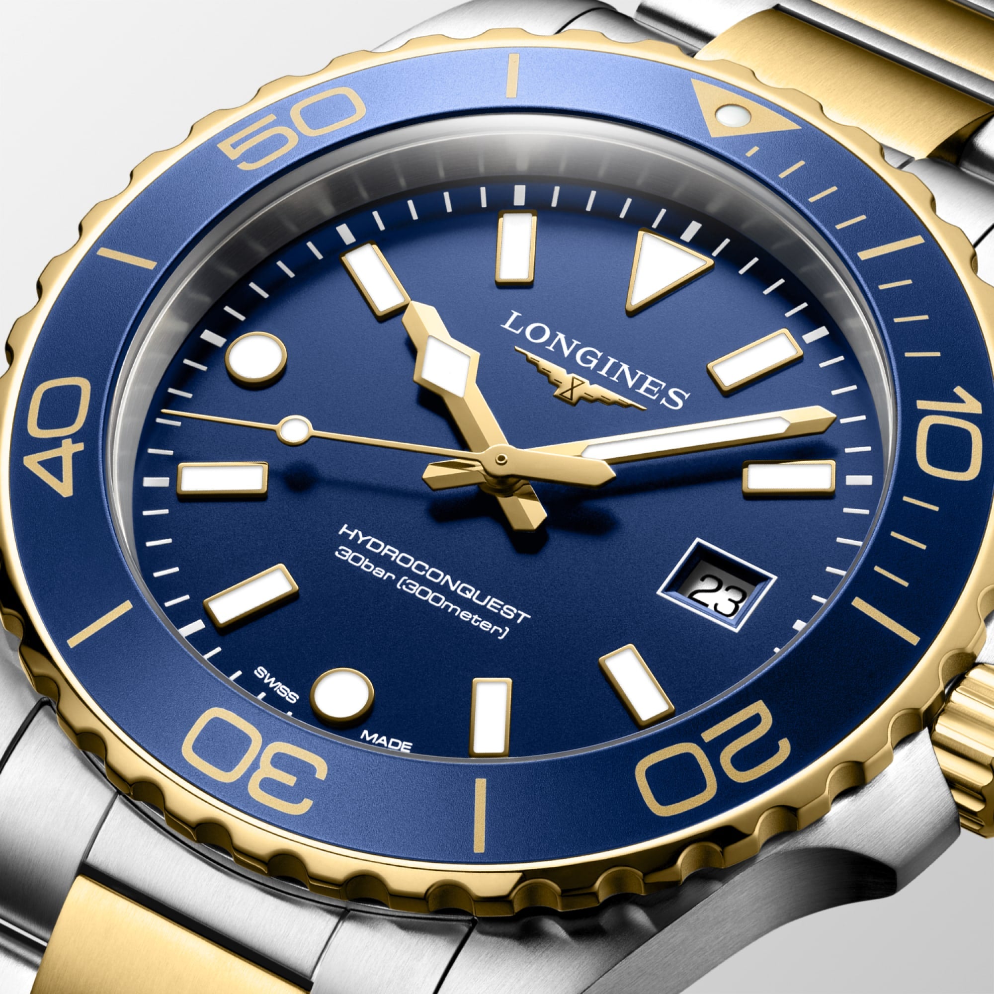 Longines HydroConquest Quartz 42mm Blue Dial Men's Watch L37693967