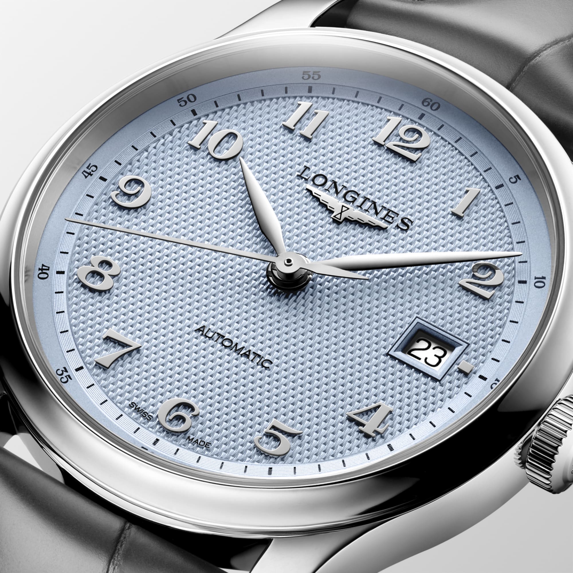 Longines Master Collection 39mm Light Blue Dial Men's Watch L29494992