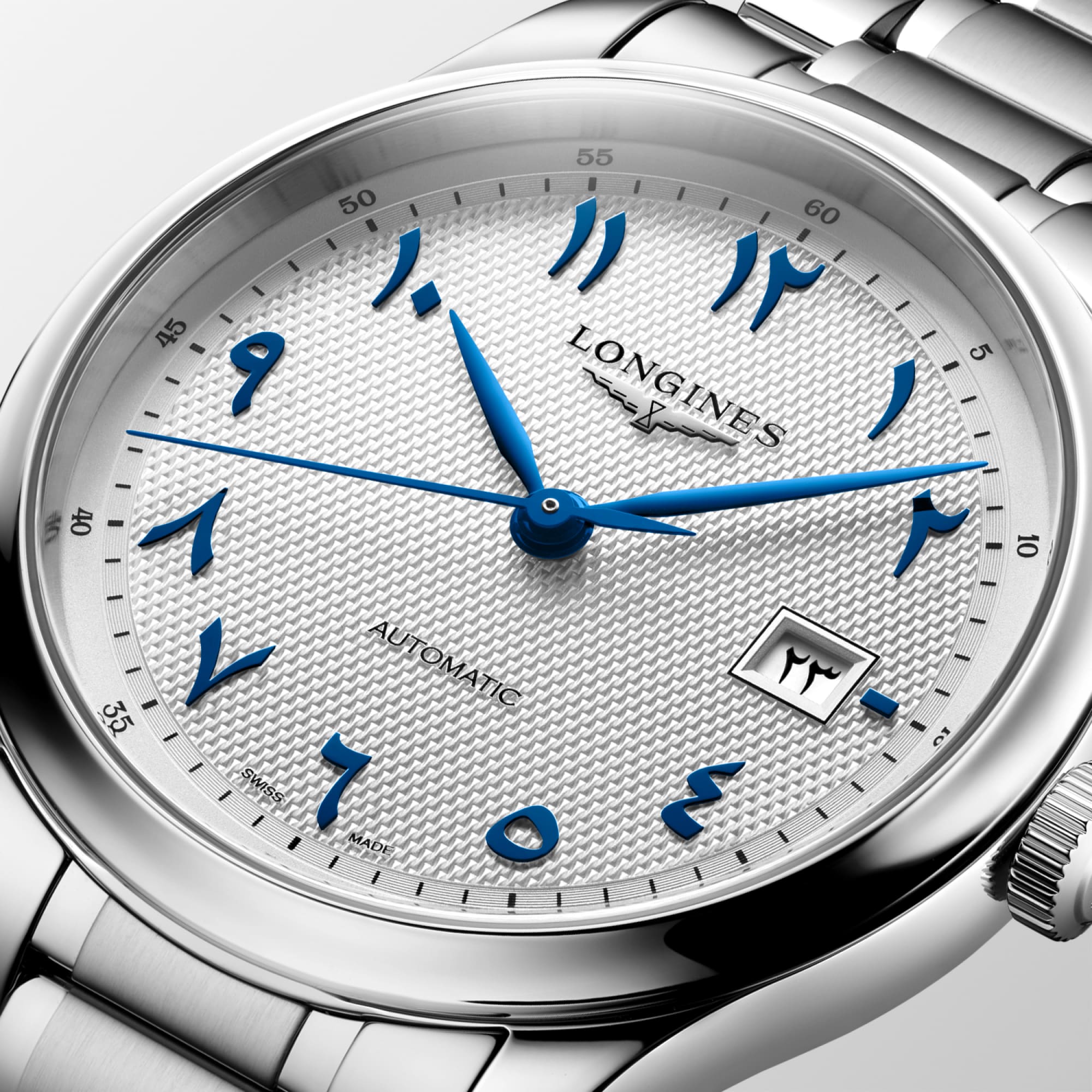 Longines Master Collection Arabic Dial 41mm Silver Dial Men's Watch L29504796