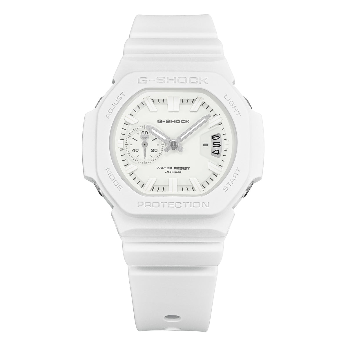 G-Shock Analog 2500 44.5mm White Dial Men's Watch GAC2500-7A