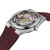 Tissot PRX Skeleton Damian Lillard Special Edition 44mm Burgundy Dial Men's Watch T1374051737100