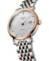Longines Elegant Collection 29mm Striped Silver Dial Women's Watch L4.310.5.79.7