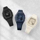 G-Shock S Series Analog-Digital 35.7mm Beige Dial Women's Watch GMAS160-7A