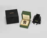 Casio Ring Watch 25mm Gold Dial Unisex Watch CRW001G-9