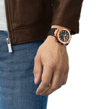 Tissot T-Race 45mm Quartz Chronograph Black Dial Men's Watch T1414173705100