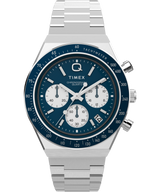 Timex Q Timex Chronograph 40mm Blue Dial Men's Watch TW2W51600