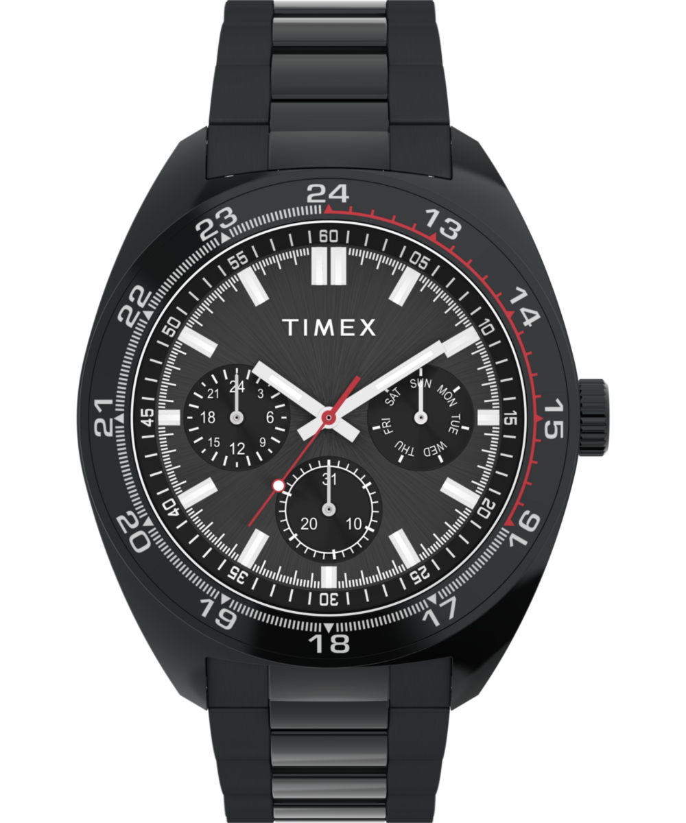 Timex Trend 45mm Black Dial Men's Watch TW2Y22800