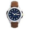 Timex Essex Avenue Day-Date 45mm Blue Dial Men's Watch TW2Y38100