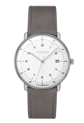 Junghans Max Bill Mega Solar 38mm Matt White Dial Women's Watch 59/2021.02