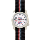Bertucci A-1S America 250 36mm White (Gloss) Dial Men's Watch 10025