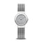 BERING Classic Polished Silver 26mm Silver Stardust Dial Women's Watch 10126-0003