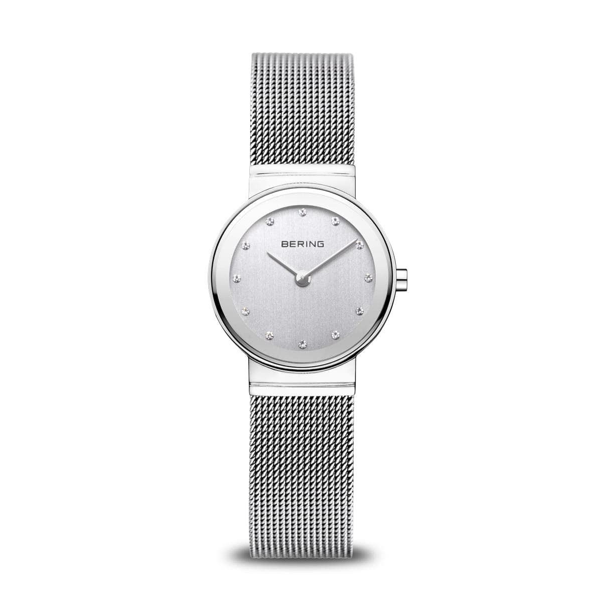 BERING Classic Polished Silver 26mm Silver Dial Women's Watch 10126-000