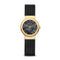 BERING Classic Polished Gold 26mm Black Mother of Pearl Dial Women's Watch 10126-132