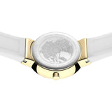 BERING Classic Polished Gold 29mm White Dial Women's Watch 10129-934