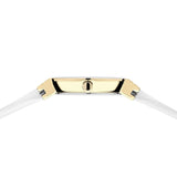 BERING Classic Polished Gold 29mm White Dial Women's Watch 10129-934