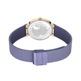 BERING Sparkling Mesh Watch Lavender Rose Gold 35mm Lavender Sunray Dial Women's Watch 10135-968