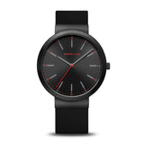 BERING Classic Polished Black 41mm Black Dial Women's Watch 10141-402