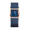 BERING Classic Polished Rose Gold 26mm Blue Mother of Pearl Dial Women's Watch 10426-367-S