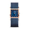 BERING Classic Polished Rose Gold 26mm Blue Mother of Pearl Dial Women's Watch 10426-367-S