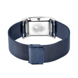 BERING Classic Polished Silver 26mm Blue Dial Women's Watch 10426-397-S