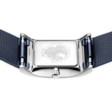 BERING Classic Polished Silver 26mm Blue Dial Women's Watch 10426-397-S