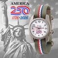 Bertucci A-1S America 250 36mm White (Matte) Dial Men's Watch 10606