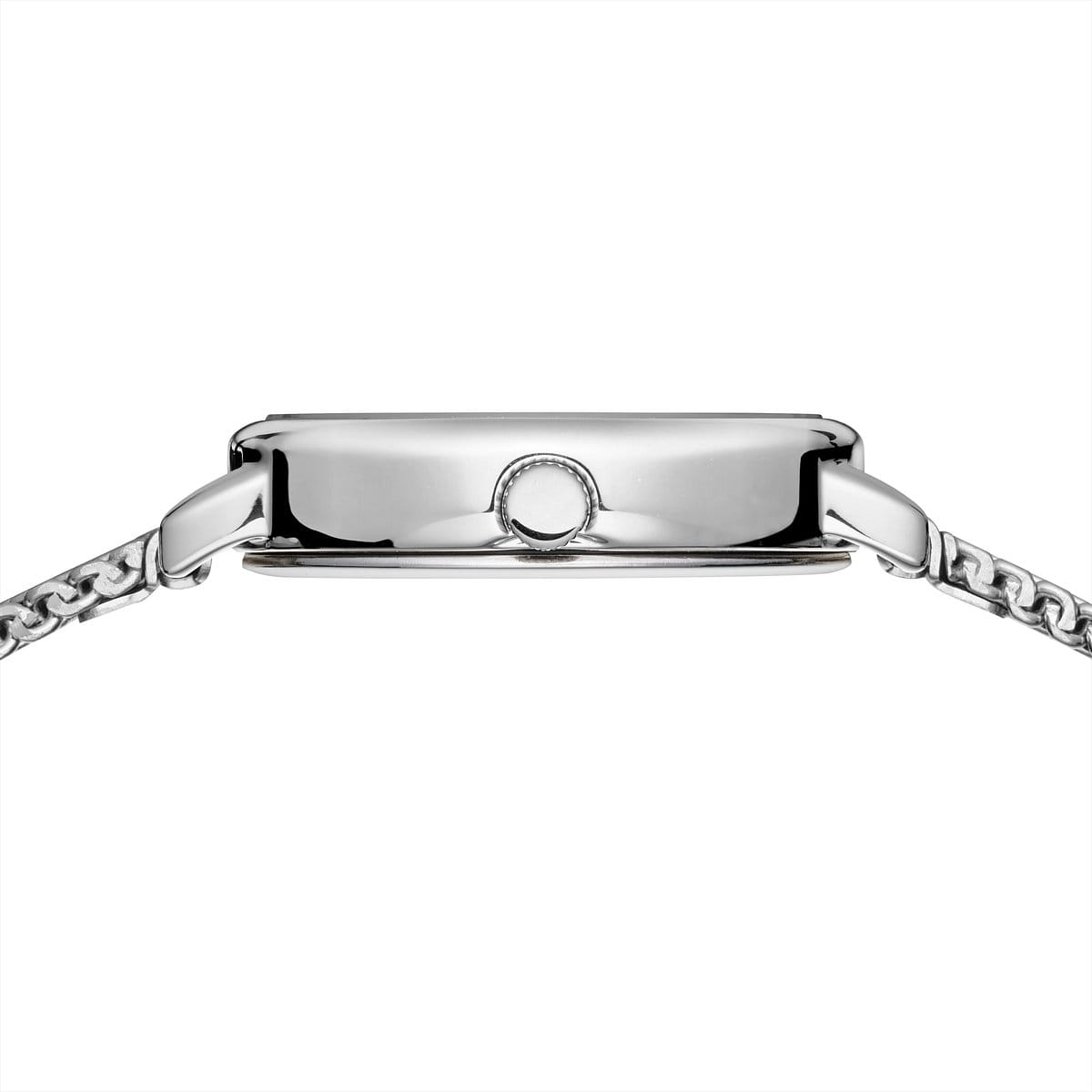 BERING Classic Polished Silver 20mm White Dial Women's Watch 11020-004