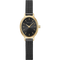 BERING Petite Oval Mesh Watch Black 20mm Black Dial Women's Watch 11020-132