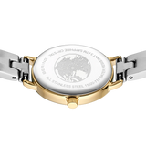 BERING Petite Oval Link Watch Gold 20mm White Dial Women's Watch 11020-714