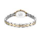 BERING Petite Oval Link Watch Gold 20mm White Dial Women's Watch 11020-714