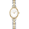 BERING Petite Oval Link Watch Gold 20mm White Dial Women's Watch 11020-714